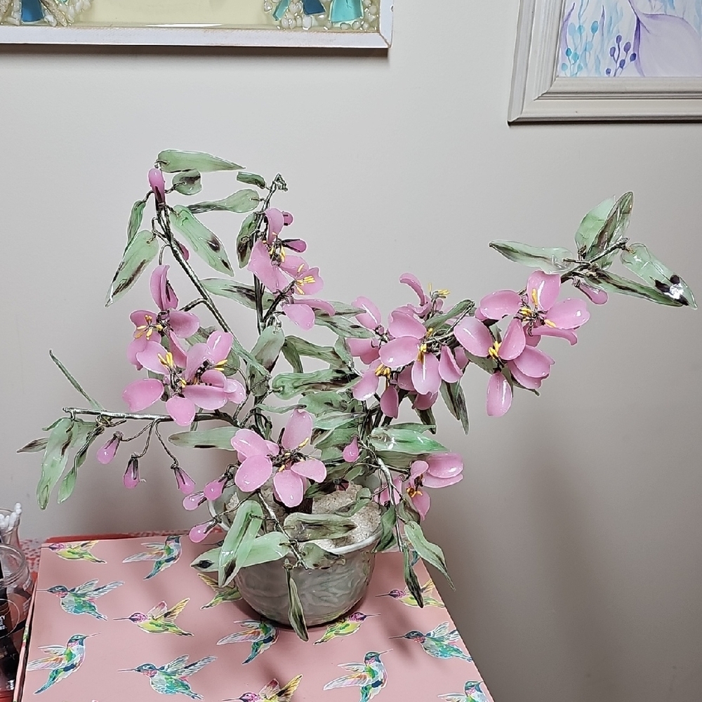 Pink and Green Floral Arrangement